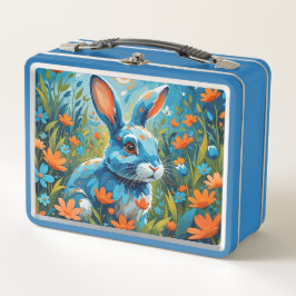 Blue Rabbit Kid Metall Brotdose