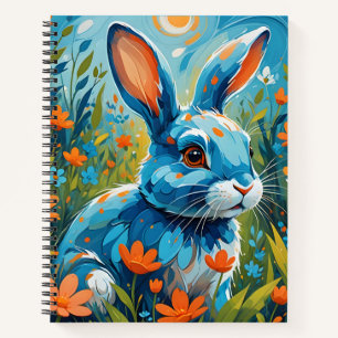 Blue Rabbit Notizbuch