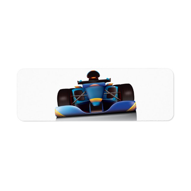 Blue Racing Car (Vorne)
