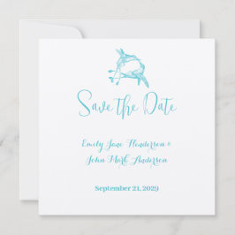 Blue Radiance Hummingbird Kiss Love Bird Wedding Einladung