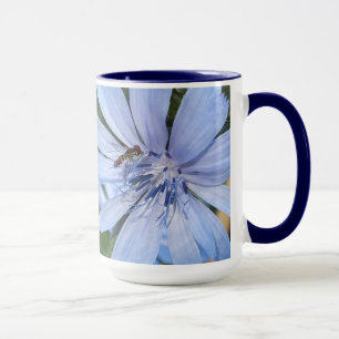Blue Radicchio Blume N Bee Tasse