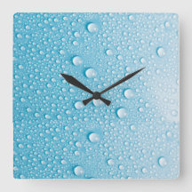 BLUE RAINDROP WET PATTER