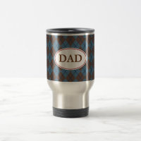 Blue Raute Vater Tasse