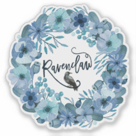 Blue Raven House Inspiriert Aufkleber