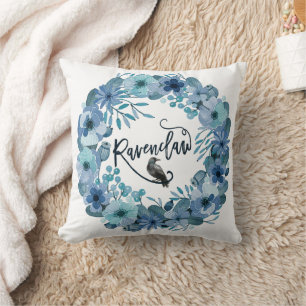 Blue Raven House Inspiriert Kissen