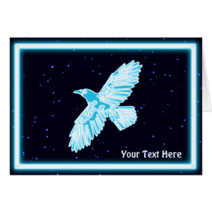 Blue Raven on Stars