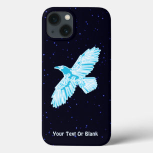 Blue Raven on Stars Case-Mate iPhone Hülle
