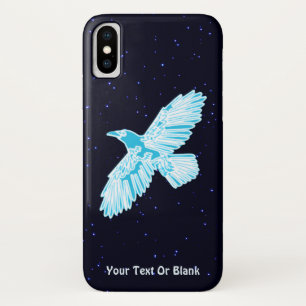 Blue Raven on Stars Case-Mate iPhone Hülle
