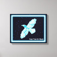 Blue Raven on Stars