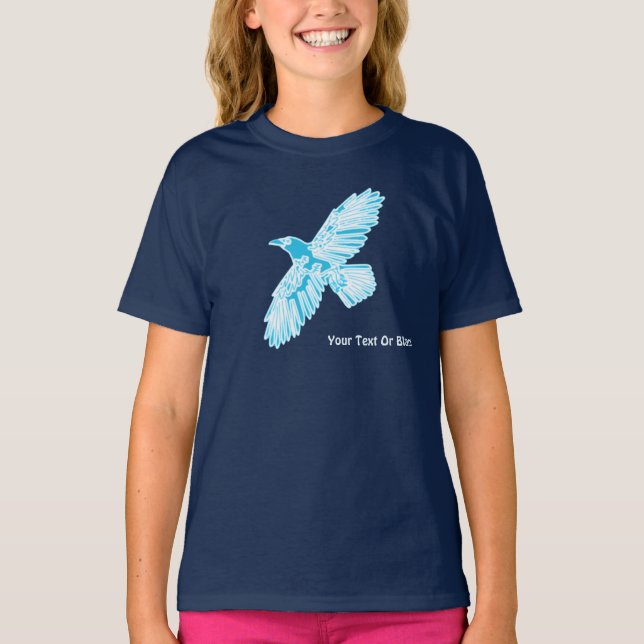 Blue Raven T-Shirt (Vorderseite)