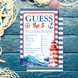 Blue Red Nautical Ahoy rät das Preisspiel