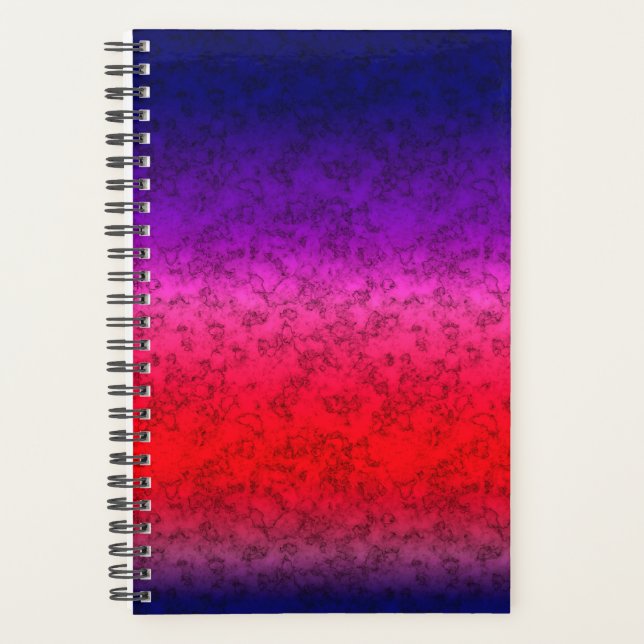 Blue-red Ombre Planer (Vorderseite)