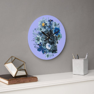 BLUE REVERIE GROßE WANDUHR
