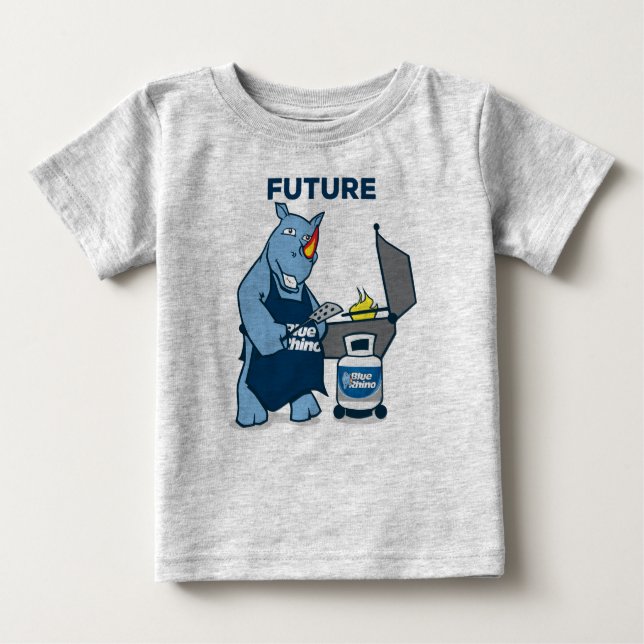Blue Rhino "Future Griller" Baby T-shirt (Vorderseite)