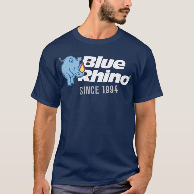 Blue Rhino "Seit 1994" Dark Men's T-Shirt (Vorderseite)
