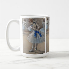 Blue Ribbon Dancer Edgar Degas Kaffeetasse