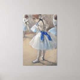 Blue Ribbon Dancer Edgar Degas Leinwanddruck