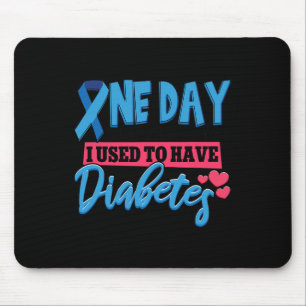 Blue Ribbon Diabetes Bewusstsein Kinder Mousepad