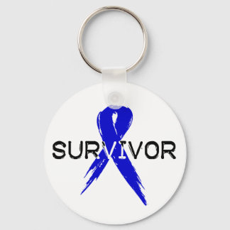 Blue Ribbon - Survivor Schlüsselanhänger