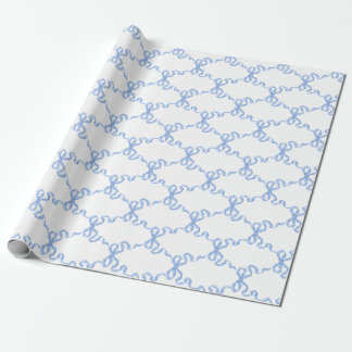 Blue Ribbon Trellis Geschenkpapier