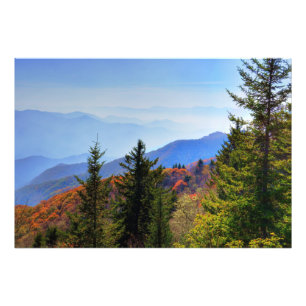 Blue Ridge Fotodruck