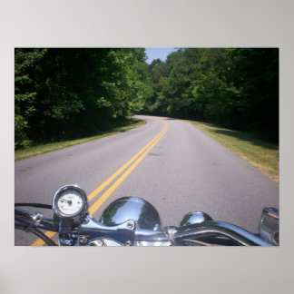 Blue Ridge Motorcycle Ride 3 Poster