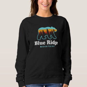 Blue Ridge Mountains Bären Wandern Gebirge nennen Sweatshirt