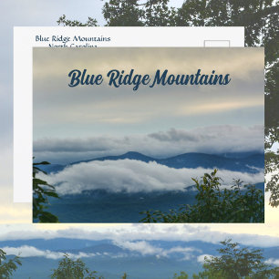 Blue Ridge Mountains Fotografien North Carolina Postkarte