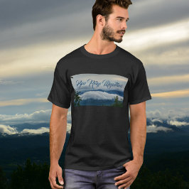 Blue Ridge Mountains Fotografisch T-Shirt