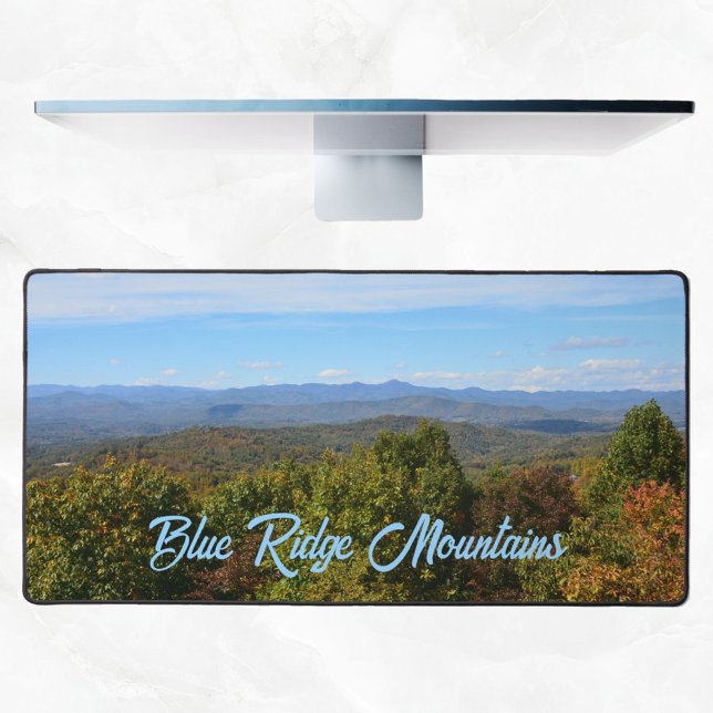 Blue Ridge Mountains Fotografische Landschaft Schreibtischunterlage (Von Creator hochgeladen)