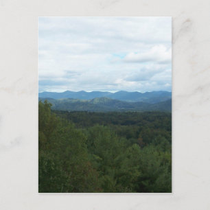 Blue Ridge Mountains - NC Postkarte