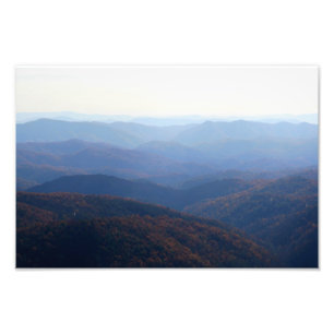 Blue Ridge Mountains, North Carolina Fotodruck