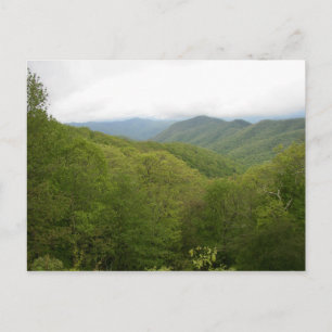 Blue Ridge Mountains, North Carolina Postkarte