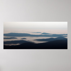 Blue Ridge Mountains Print Poster