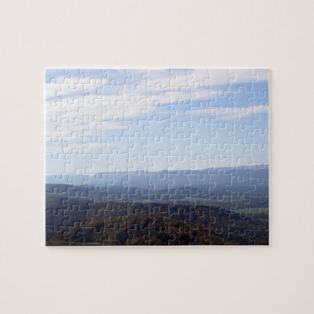 Blue Ridge Mountains-Puzzlespiel (Horizontal)