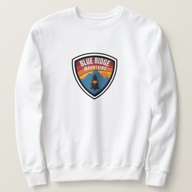 Blue Ridge Mountains Sweatshirt (Design vorne)