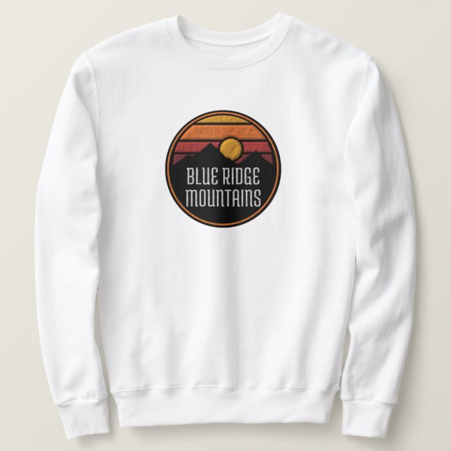 Blue Ridge Mountains Sweatshirt (Design vorne)
