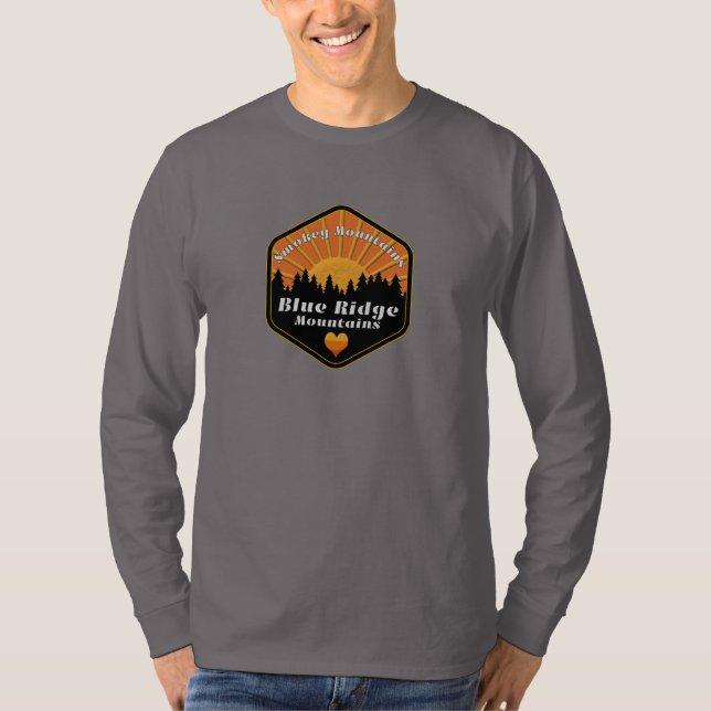 Blue Ridge Mountains T-Shirt (Vorderseite)