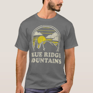 Blue Ridge Mountains Vintag Wandern T-Shirt