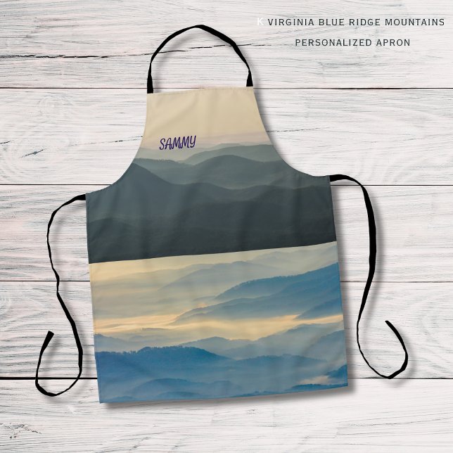 Blue Ridge Mountains Virginia Schürze (Von Creator hochgeladen)