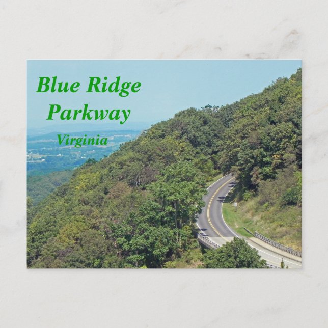 Blue Ridge Parkway - carte postale (Devant)