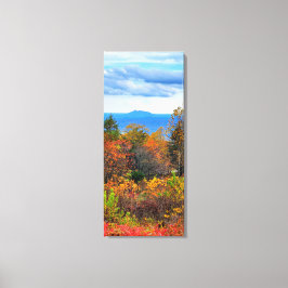 Blue Ridge Parkway Herbst Blick auf Pilotenberg Leinwanddruck