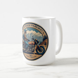 Blue Ridge Parkway Landschaftlich Autobahn Autobah Kaffeetasse