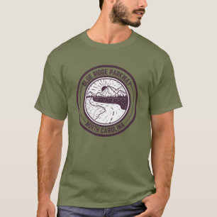 Blue Ridge Parkway Landschaftlich Byway Virginia N T-Shirt