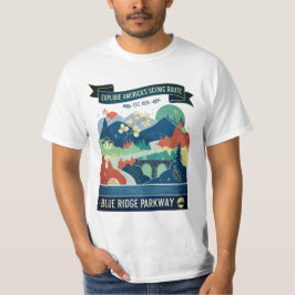 Blue Ridge Parkway Naturesie Gedichte T - Shirt