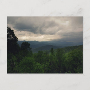Blue Ridge Parkway, North Carolina Postkarte