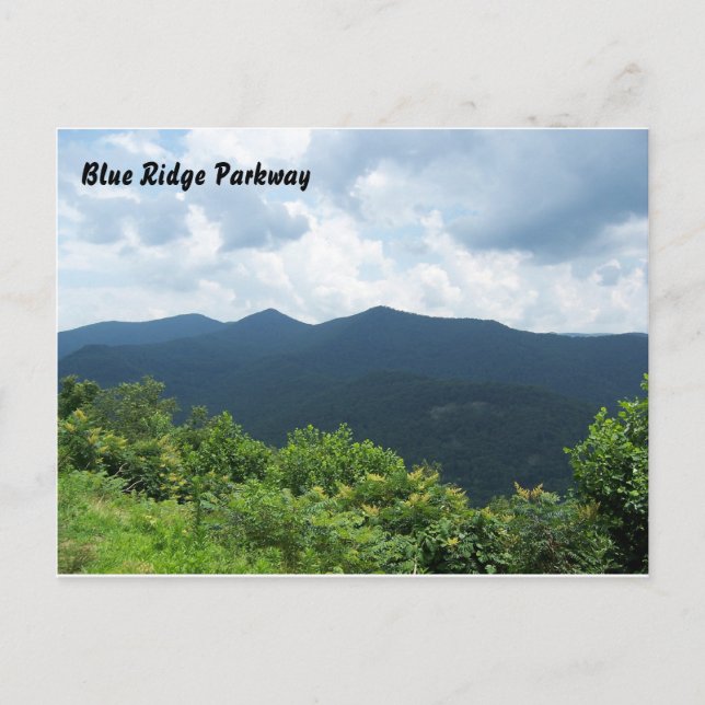 Blue Ridge Parkway Postcard Postkarte (Vorderseite)