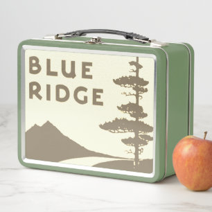Blue Ridge Parkway Schild Metall Brotdose