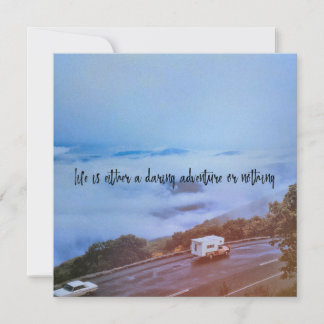 BLUE RIDGE PARKWAY VIEW 5.25 x 5.25 carte