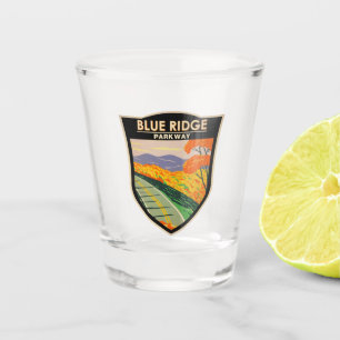 Blue Ridge Parkway Vintag Schnapsglas